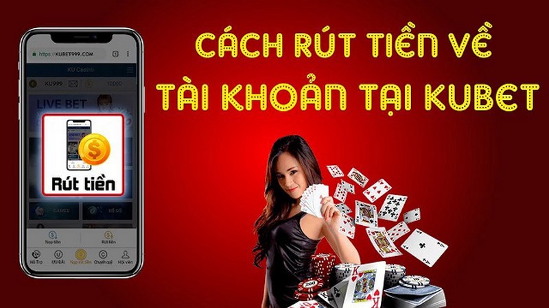 Bước 1: Đăng nhập và truy cập phần rút tiền