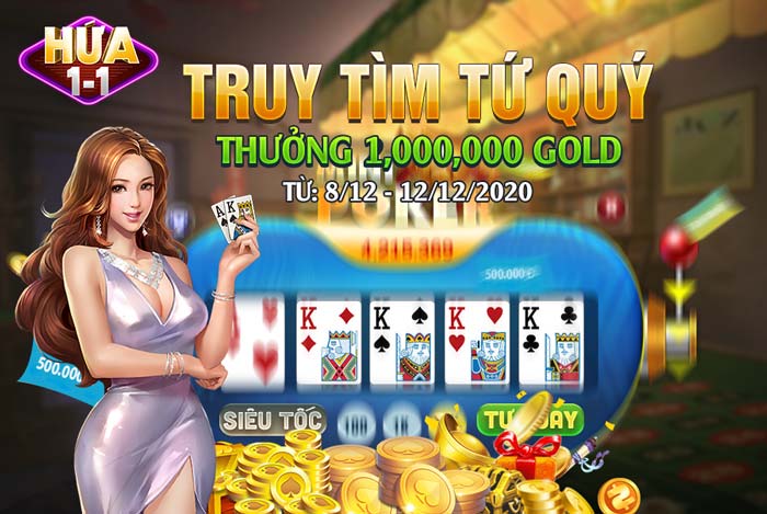 Khuyến mãi khủng có tại cổng game Hua11 Club