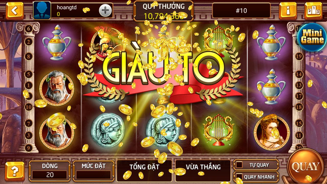 Khuyến mãi tại cổng game Nohu club